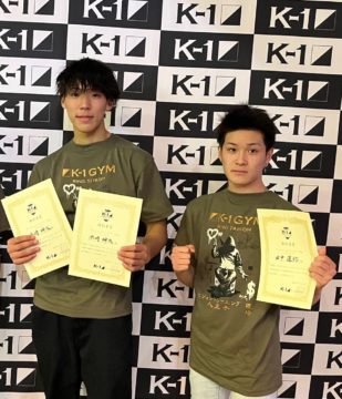 K-1GYM RING TAIKOHの選手が勝利しました！の画像